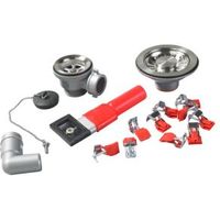 Franke Erica Red & Silver Sink Fixing Kit