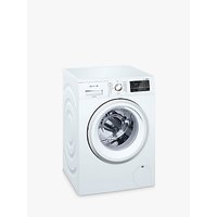 Siemens WM14T470GB Washing Machine, 9kg Load, A+++ Energy Rating, 1400rpm Spin, White