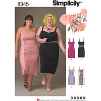 Simplicity Women's Plus Size Dress Sewing Pattern, 8345