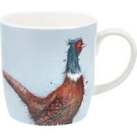 Royal Worcester Wrendale Pheasant Mug, Green/Multi, 400ml