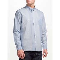 JOHN LEWIS & Co. Lightweight Cotton Stripe Shirt, Blue