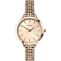 Sekonda 2478.27 Women's Bracelet Strap Watch, Rose Gold
