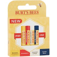 Burt's Bees Lip Balm 4 Pack Gift Set