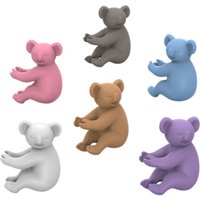 Fred Social Climbers Koala Drink Markers, Set Of 6, Assorted