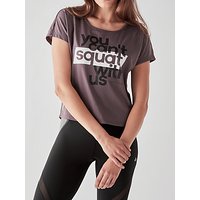 ONLY PLAY Annie Training T-Shirt, Moonscape