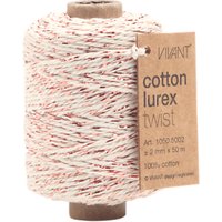 Vivant Highland Myths Cotton Lurex String, Cream / Copper, L50m