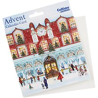 Woodmansterne Christmas Shopping Advent Calendar Card