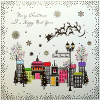 Five Dollar Shake Colourful Village Christmas Cards, Pack Of 6