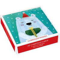 Museums And Galleries Christmas Wishes Christmas Cards, Assorted, Pack Of 20