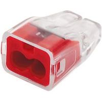 Ideal Red 32A Push-In Wire Connector Pack Of 100