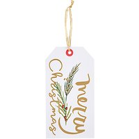 Kelly Ventura Merry Christmas Gift Tags, Pack Of 4
