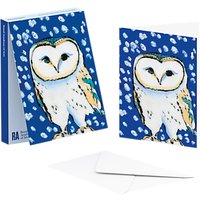 ArtPress Owl Christmas Cards, Pack Of 10