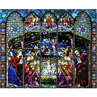 Stained Glass Window Christmas Advent Calendar