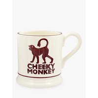 Emma Bridgewater Cheeky Monkey Half Pint Mug, 284ml