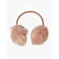 John Lewis Children's Faux Fur Ear Muffs, Pink