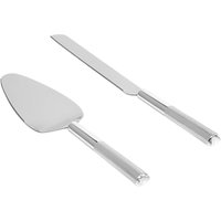 Vera Wang For Wedgwood Love Always Cake Knife & Serving Spoon, Silver