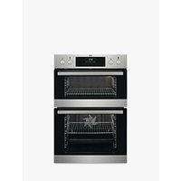 AEG DCB331010M Built-In Double Oven, Stainless Steel