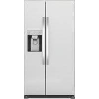 John Lewis JLAFFSS2016 American Style Fridge Freezer, A+ Energy Rating, 90cm Wide, Stainless Steel