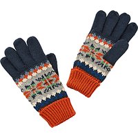 John Lewis Children's Classic Fair Isle Knitted Gloves, Multi