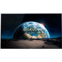 Sony Bravia 65A1BU OLED HDR 4K Ultra HD Smart Android TV, 65 With Freeview HD, Youview, Acoustic Surface & One Slate Design, Black