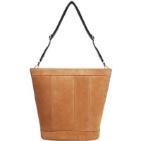 Gerard Darel Le Perso Leather Bucket Bag, Camel