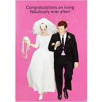 Cath Tate Fabulously Ever After Wedding Card