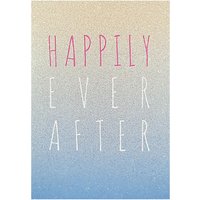 Belly Button Designs Happily Ever After Wedding Card