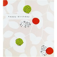 Woodmansterne Cut Out Leaves Birthday Card