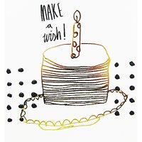 Woodmansterne Make A Wish Birthday Card