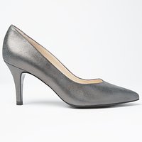 Peter Kaiser Elektra Pointed Toe Stiletto Court Shoes, Carbon