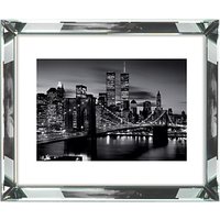 Brookpace, The Manhattan Collection - Brooklyn Bridge Framed Print, 86 X 66cm