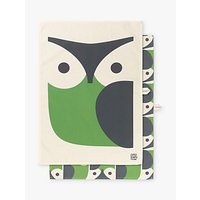 Orla Kiely Owl Tea Towel, Pack Of 2