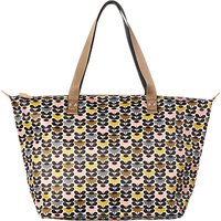 Orla Kiely Mini Wild Daisy Zip Shopper Bag, Multi