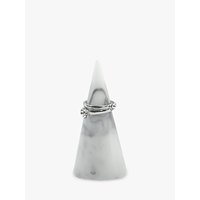 Stackers Peaks Small Jewellery Storage Cone, White