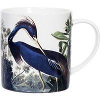 Magpie Heron Small Mug, Blue/White