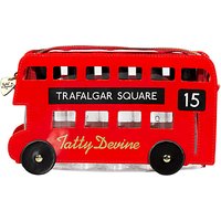 Tatty Devine London Bus Wash Bag, Red