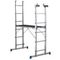 Mac Allister Trade 11 Tread 3 In 1 Ladder With Platform Included