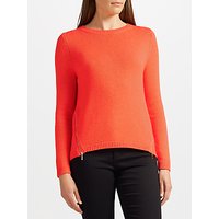 Collection WEEKEND By John Lewis Zip Front Crew Jumper