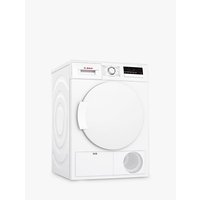Bosch WTN83200GB Freestanding Condenser Tumble Dryer, 8kg Load, B Energy Rating, White