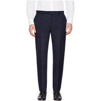 Hackett London Wool Twill Regular Fit Suit Trousers, Navy