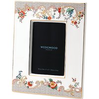 Wedgwood Wonderlust Rococo Flowers Picture Frame, White/Multi, 4 X 6 (10 X 15cm)