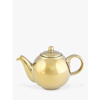 London Pottery Globe 4 Cup Teapot, 1.1L, Gold