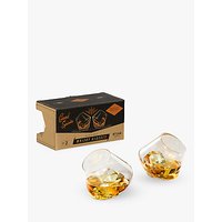 Gentlemen's Hardware Rocking Whiskey Glasses, Set Of 2