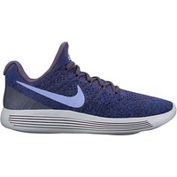 Nike LunarEpic Low Flyknit 2 Women's Running Shoes, Purple/Blue