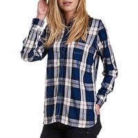 Barbour Newton Check Shirt, French Navy