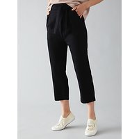Numph Siblya Cropped Trousers, Caviar