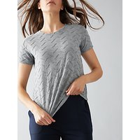 Numph New Kota T-Shirt, Grey Melange