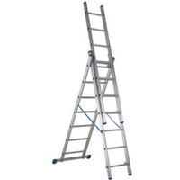 Mac Allister Triple Extension 7 Tread 3 In 1 Combination Ladder