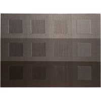 Chilewich Engineered Squares Rectangular Placemat, Grey