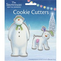 Creative Party Christmas Snowman And Snowdog Cookie Cutter Set